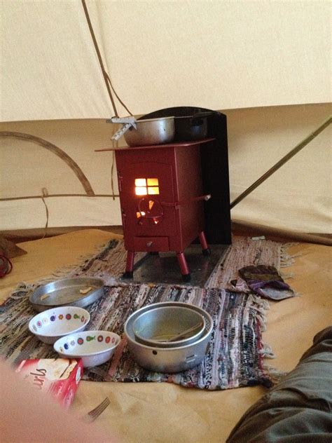 Kp Stove In My Belktent Bell Tent Camping Hacks Tents Glamping Stove Beautiful Places Fun