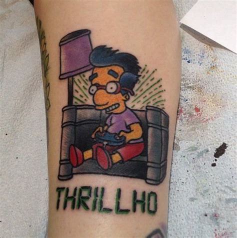 Springfield S Finest 15 The Simpsons Tattoos Part 2 Funny Tattoos
