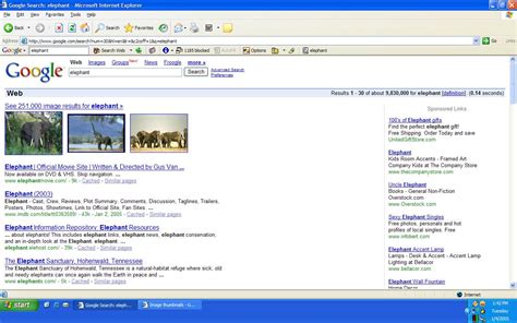Google Hacks, 2nd Edition | Google Images in Google Web Search | Google Encyclopedia | Google ...