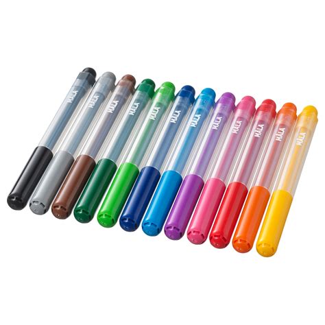 MÅla Felt Tip Pen Mixed Colours Ikea