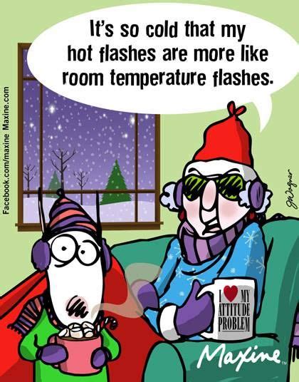 Its So Cold That My Hot Flashes Are More Like Room Temperature Flashes