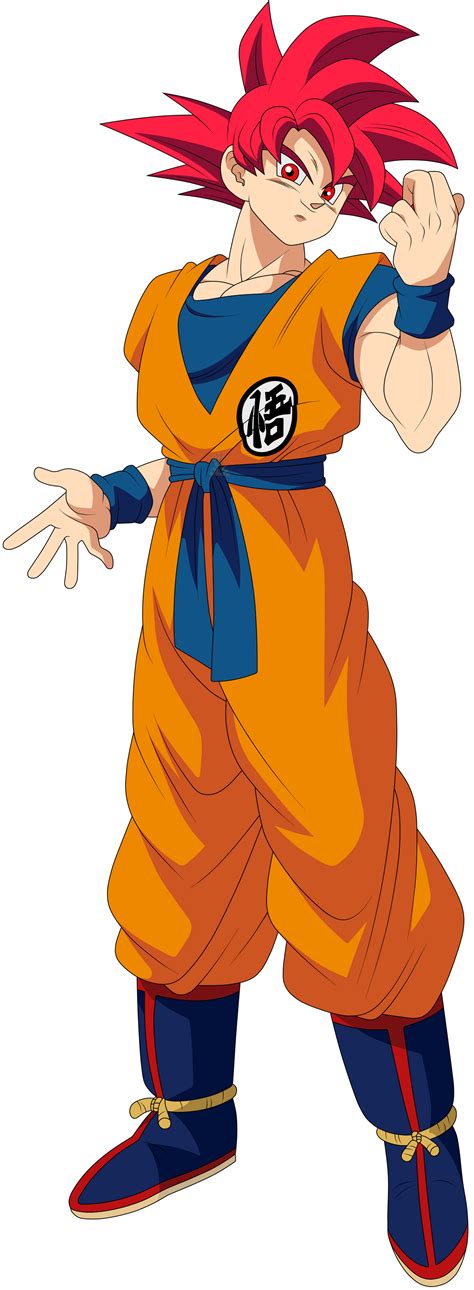 Goku Super Saiyajin Dios By Arbiter720 On Deviantart