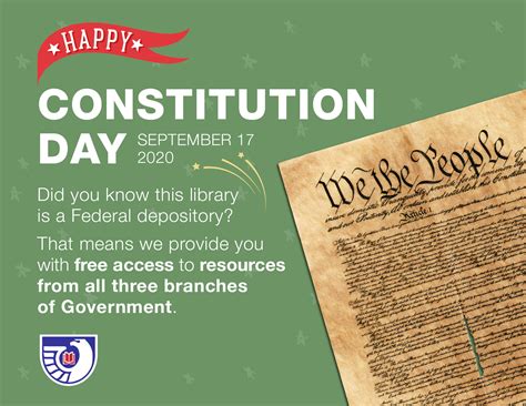 Celebrate Constitution Day Today Wyoming State Library