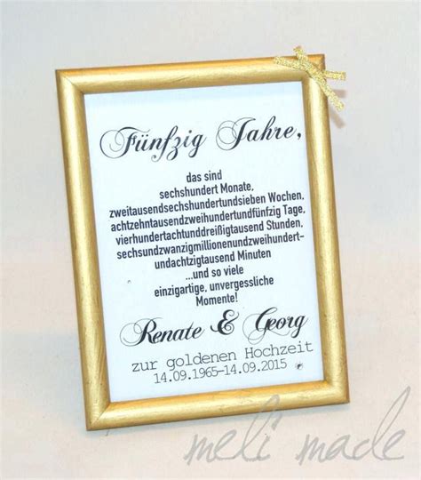 Glückwünsche zur goldenen hochzeit sollten so besonders sein wie der anlass selbst. Top 20 Geschenke Zur Goldenen Hochzeit Der Eltern - Beste ...