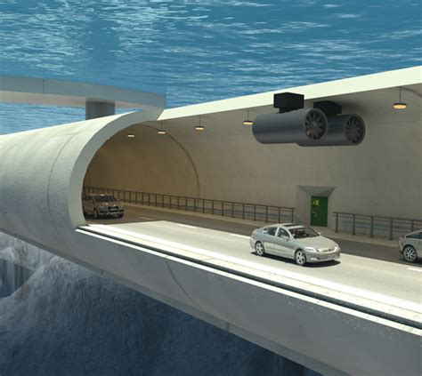 Worlds First Floating Underwater Tunnels To Span Fjords In Norway