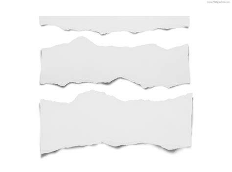 Ripped Straight Gray Paper High Resolution Image Png Transparent