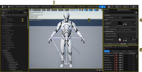 Skeleton Editor In Unreal Engine Unreal Engine 50 Documentation