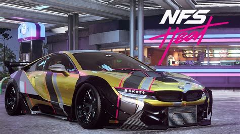 Need For Speed Heat Lets Play 10 Crazy Custom Bmw I8 Youtube