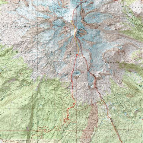 Mt Adams Caltopo