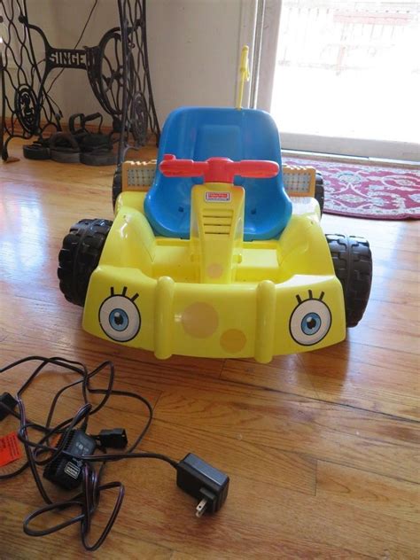 Power Wheels Nickelodeon Spongebob Squarepants Get Set Go Kart