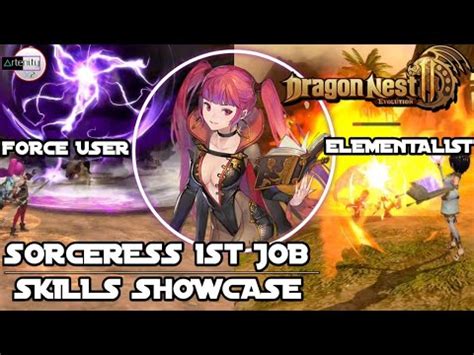 Sorceress St Job Change Dragon Nest Evolution Force User