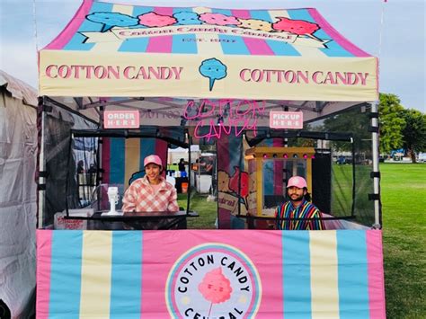 Cotton Candy Central And 10x10 Food Vendor Cabin Package