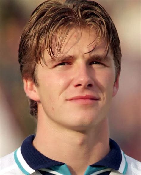 Beckham wasted little time in making a splash on the english soccer landscape. Childhood Pictures: David Beckham Childhood Pictures