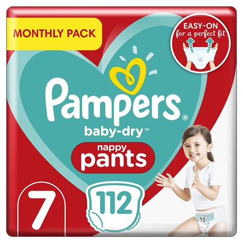 Buy Pampersbaby Nappy Pants Size 7 17 Kg375 Lb Baby Dry 112