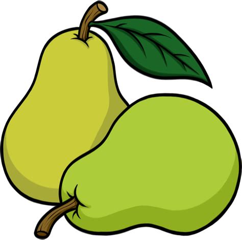 Pear Clipart Pear Fruit Pear Pear Fruit Transparent Free For Download