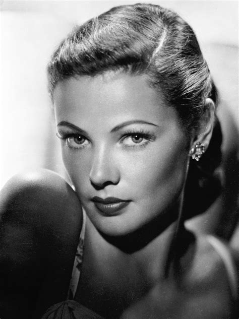 summers in hollywood gene tierney 1940s