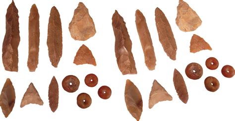 Stone Age Tools And Arrowheads Beads From The Sahara Neolithic Collection Ma Shops