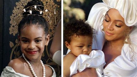By ross mcdonagh for dailymail.com. Blue Ivy and Twins Part of Beyonce's 'Black is King' Album ...