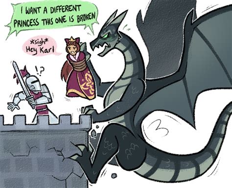 Princess And Dragon 3 By Blinkpen On Deviantart