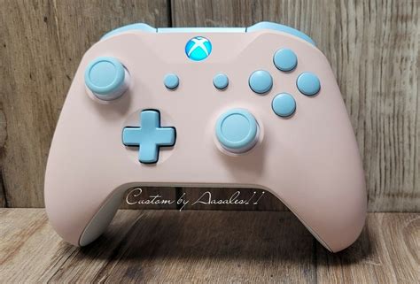 Xbox One S Model 1708 Wireless Controller Custom Pastel Pink Etsy