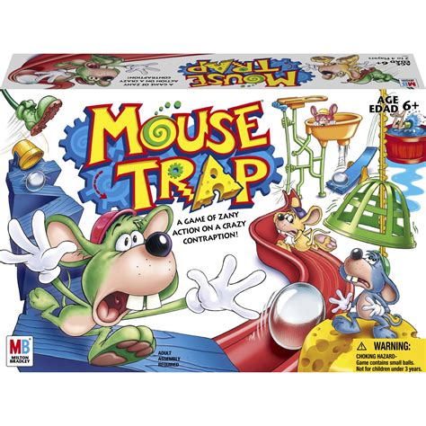 Hasbro Gaming Mouse Trap Board Game For Kids Ages 6 And Up Amazon