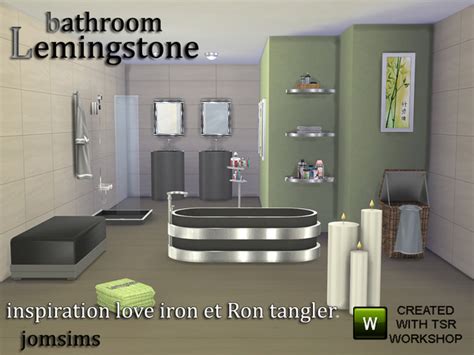 Lemingstone Bathroom By Jomsims At Tsr Sims 4 Updates