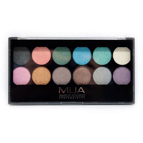 Mua Makeup Academy Shade Glitterball Palette Palettes Eye Shadow Eyes Mua Eyeshadow