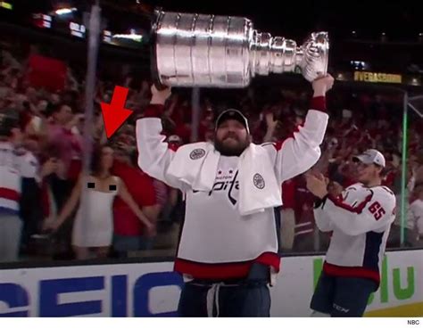 Washington Capitals Boob Flashed During Stanley Cup Celebration