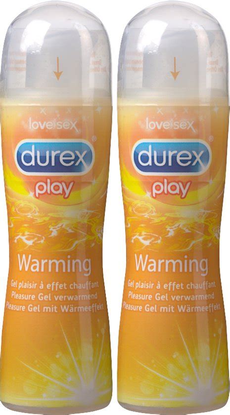 Durex Glijmiddel Play Warming 50ml X2