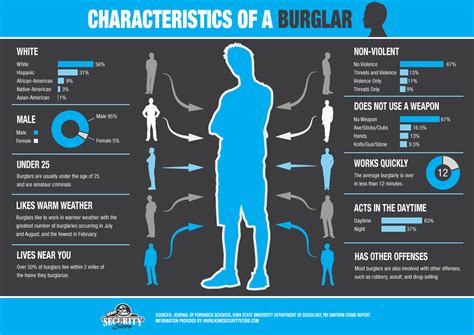 Home Security Store Presents Characteristics Of a Burglar in Their ...