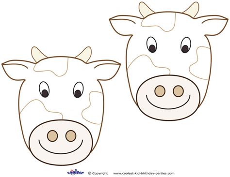 Cow Decoration Med Coolest Free Printables
