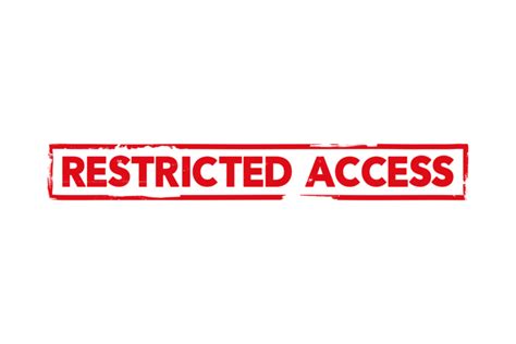 Restricted Access Stamp Psd Psdstamps