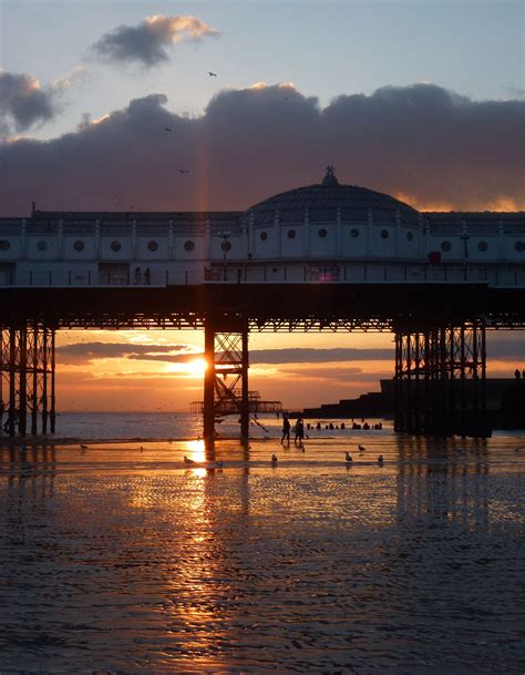 Brighton Pier At Sunset Photographed By Ella Robinson