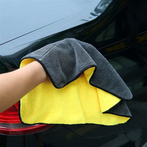 Cm Double Sided Thick Car Wash Microfiber Towel Car Coral