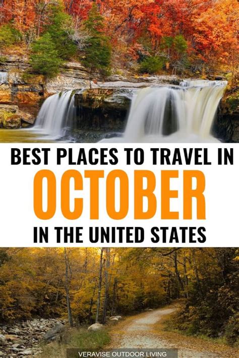 Best Places To Travel In October In The Usa