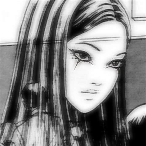 Junji Ito Tomie Dark Angelcore Aesthetic Aesthetic Anime Manga Art