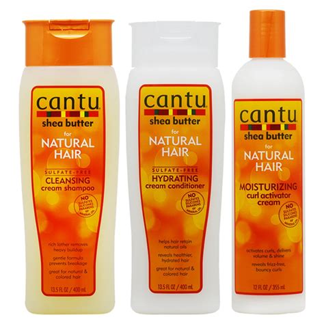It provides tons of benefits to hair including moisturizing dry, brittle hair, treating dandruff, itchy scalp, boosting hair growth and more. Shea Butter Shampoo + Hydrating Conditioner + Curl ...