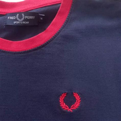 Fred Perry Side Tape Mens Fashion Tops And Sets Tshirts And Polo Shirts On Carousell