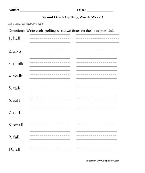 7th Grade Spelling Worksheets Free Printable Free Printable