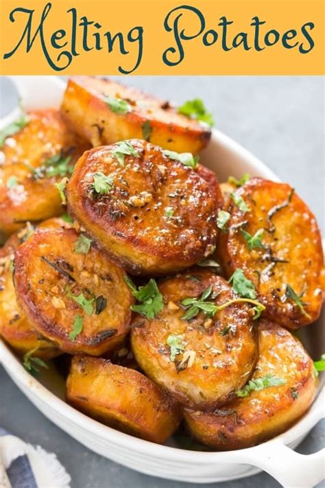 Well after i made these i called her to tell her she needs to make them. Best Ever Melting Potatoes | Recipe | Potato side dishes ...