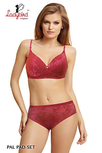 Buy LADYBIRD Fancy Bridal Bra And Panty Set For Women Lingerie Set At Amazon In