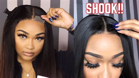 very detailed lace closure wig install beginner friendly sunber hair youtube
