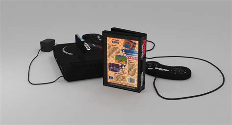 Sega Genesis 3d Model Turbosquid 1362721