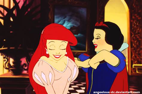Ariel Snow White Disney Crossover Photo Fanpop