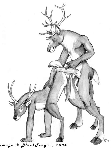 Rule 34 2004 Antlers Ass Balls Blackteagan Cervine Deer Furry Furry Only Gay Horn Male No