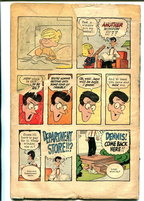Dennis The Menace 43 1960 Fawcett Hank Ketchum Frg Comic Books