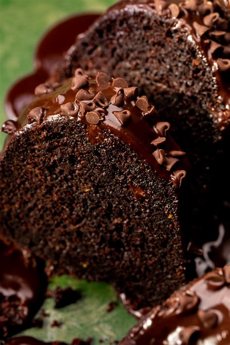 Chocolate Zucchini Bundt Cake Baker By Nature