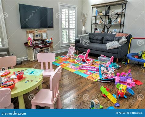 Living Room Full Of Toys Editorial Image Image Of Room 72457425