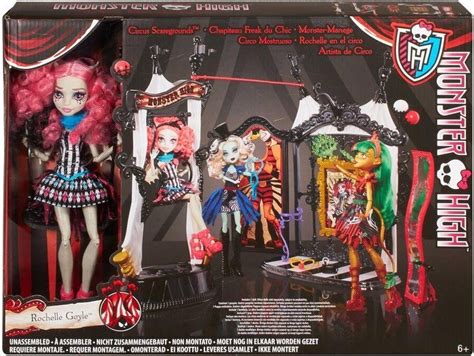 Mattel Monster High Freak Du Chic Circus Scaregrounds Rochelle Goyle