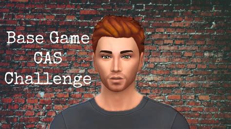 Base Game Cas Challenge Male Sims 4 Youtube